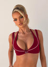 CHERRY FLEX SPORTS BRA PRE-ORDER