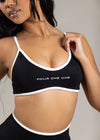 CORE SPORTS BRA BLACKBERRY