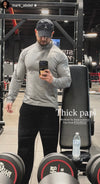 MENS 1/4 ZIP GREY PRE-ORDER
