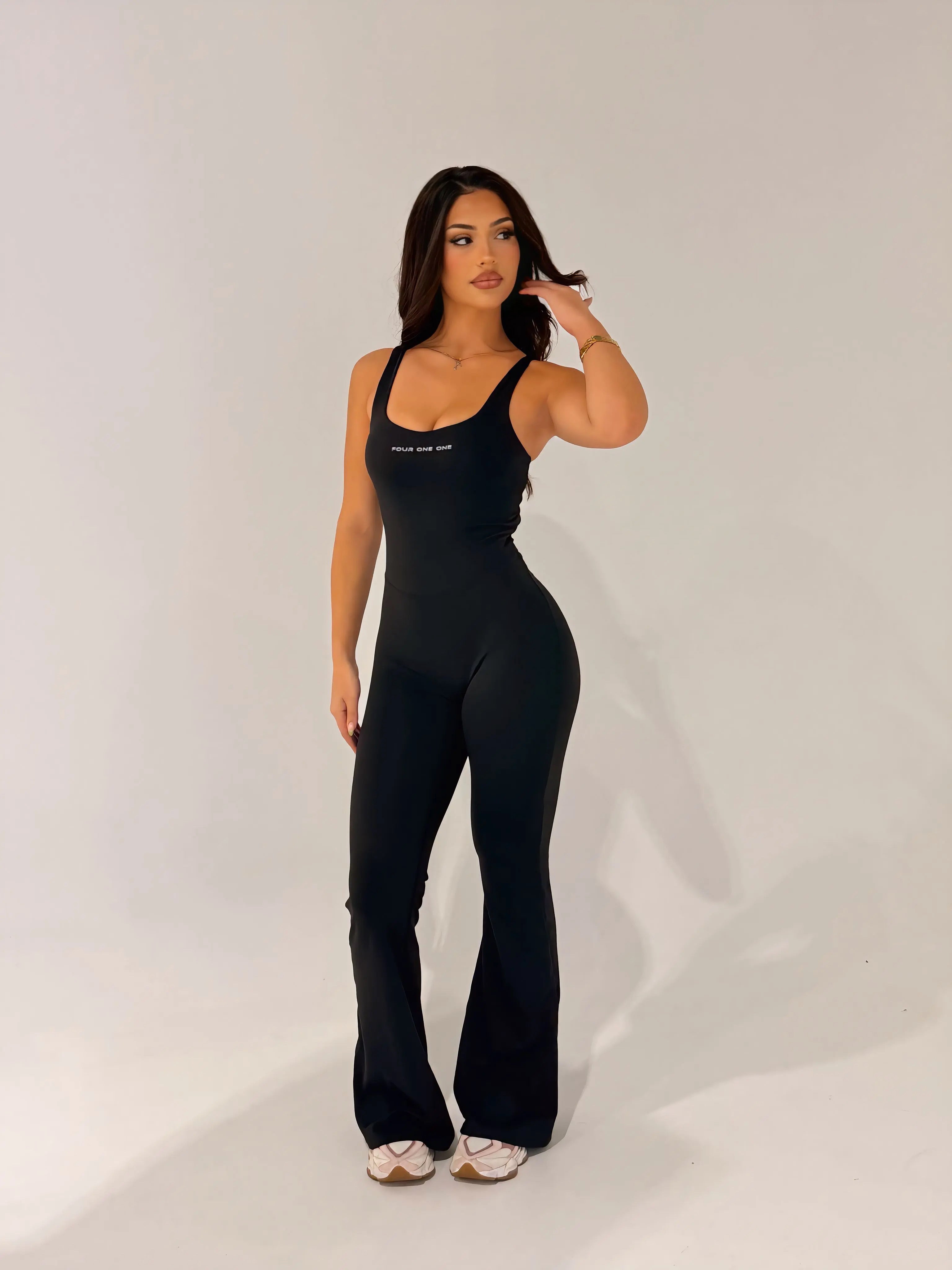 FLARED JUMPSUIT