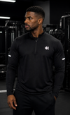 MENS 1/4 ZIP BLACK