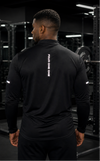 MENS 1/4 ZIP BLACK
