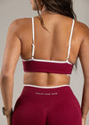 CORE SPORTS BRA CHERRY