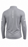 MENS 1/4 ZIP GREY