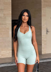 PASTEL BLOOM TOP SAGE MIST