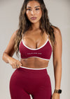 CORE SPORTS BRA CHERRY