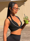 FLEX SPORTS BRA BLACK
