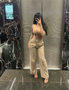 411 official, 411 bodysuit, long sleeve bodysuit, nude bodysuit