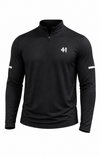 MENS 1/4 ZIP BLACK