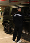 UNISEX CREWNECK SWEATER BLACK & SLIVER PRE-ORDER