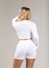 CONTOUR SHORTS WHITE