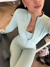 BLOSSOM BBL JACKET SAGE MIST