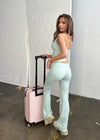 FLARE PANTS SAGE MIST