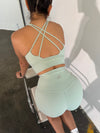 BLOSSOM SPORTS BRA SAGE MIST