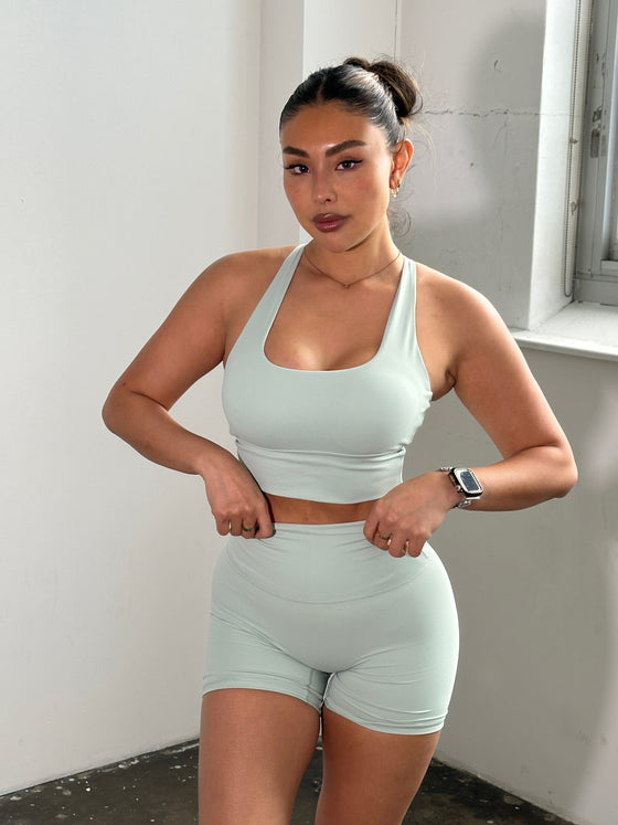 BLOSSOM SHORTS SAGE MIST