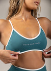 CORE SPORTS BRA TEAL