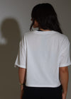 CROPPED TEE WHITE