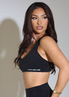 SOFT FORM SPORTS BRA BLACK