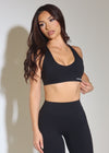 SOFT FORM SPORTS BRA BLACK