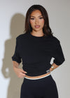 UNISEX OVERSIZED TEE BLACK