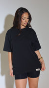 UNISEX OVERSIZED TEE BLACK