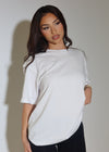 UNISEX OVERSIZED TEE WHITE