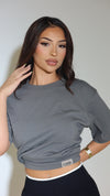 UNISEX OVERSIZED TEE KHAKI