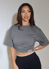 UNISEX OVERSIZED TEE KHAKI