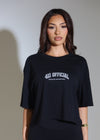 CROPPED TEE BLACK