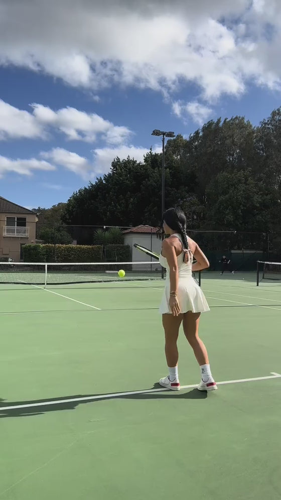 TENNIS DRESS WHITE