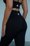 jet black leggings, activewear, tights, gym wear, 411 official, affordable activewear